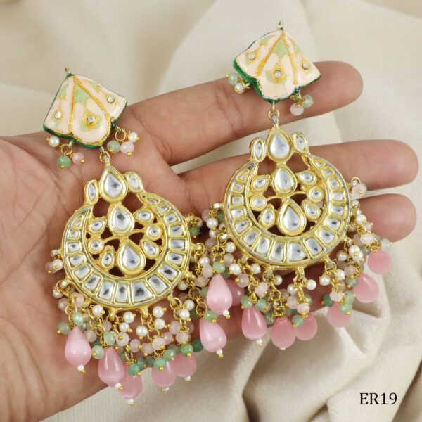 Petal Mist Glow Earrings - Image 4