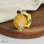 Sunset Dual Onyx Ring