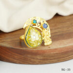 Azure Vibe Ring