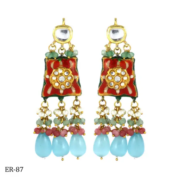 Scarlet Mist Earrings - Image 2